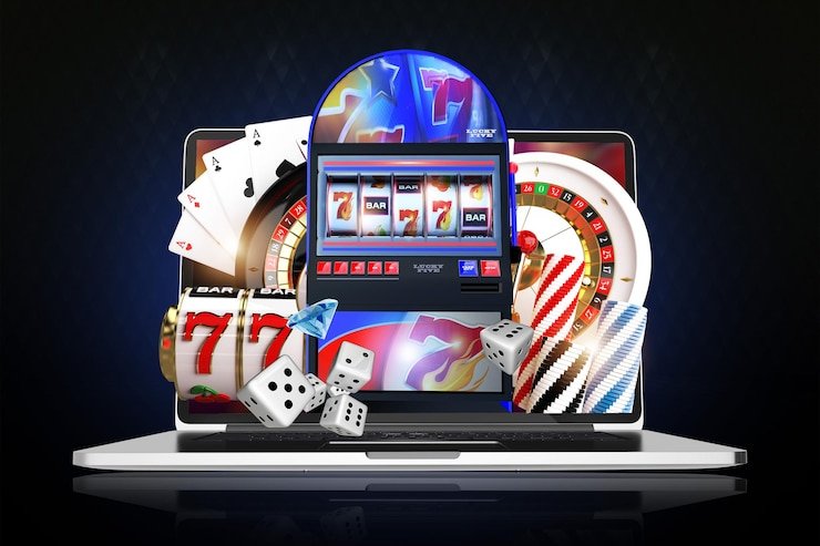 Pemain mengendalikan senjata Ikan Jackpot dengan layar sentuh di ponsel